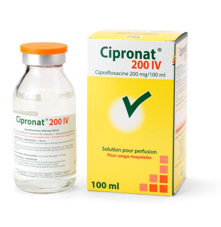 Ciprofloxacin 500mg i.v
