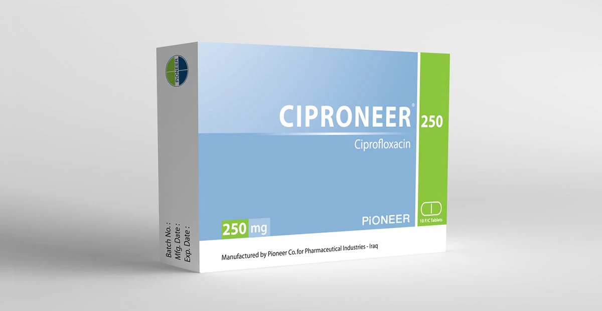 Ciprofloxacin genericon 250 mg