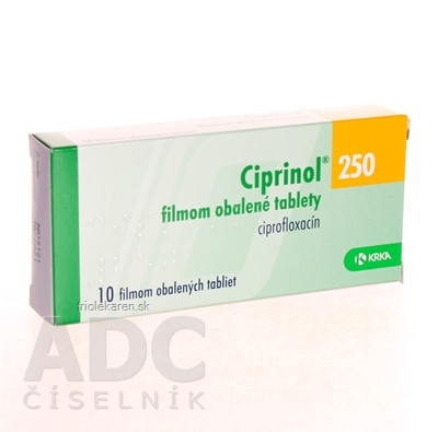 Ciprofloxacin Krka 250 Mg