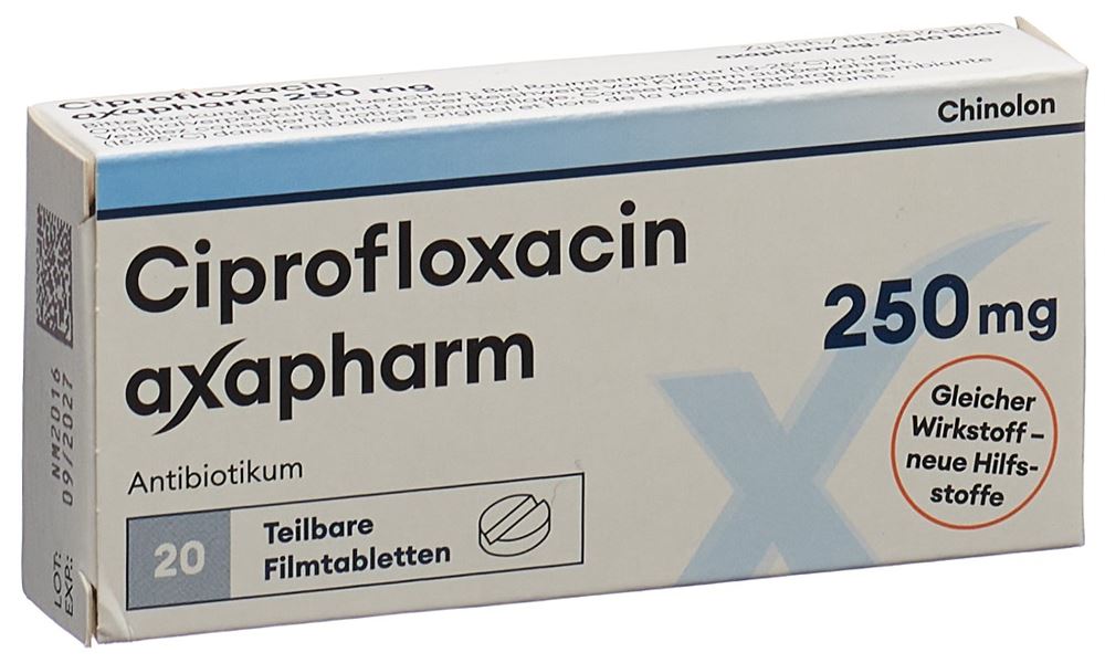 Ciprofloxacin mylan 250 mg