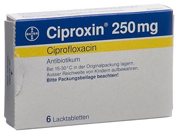 Ciprofloxacin Orion 250 Mg
