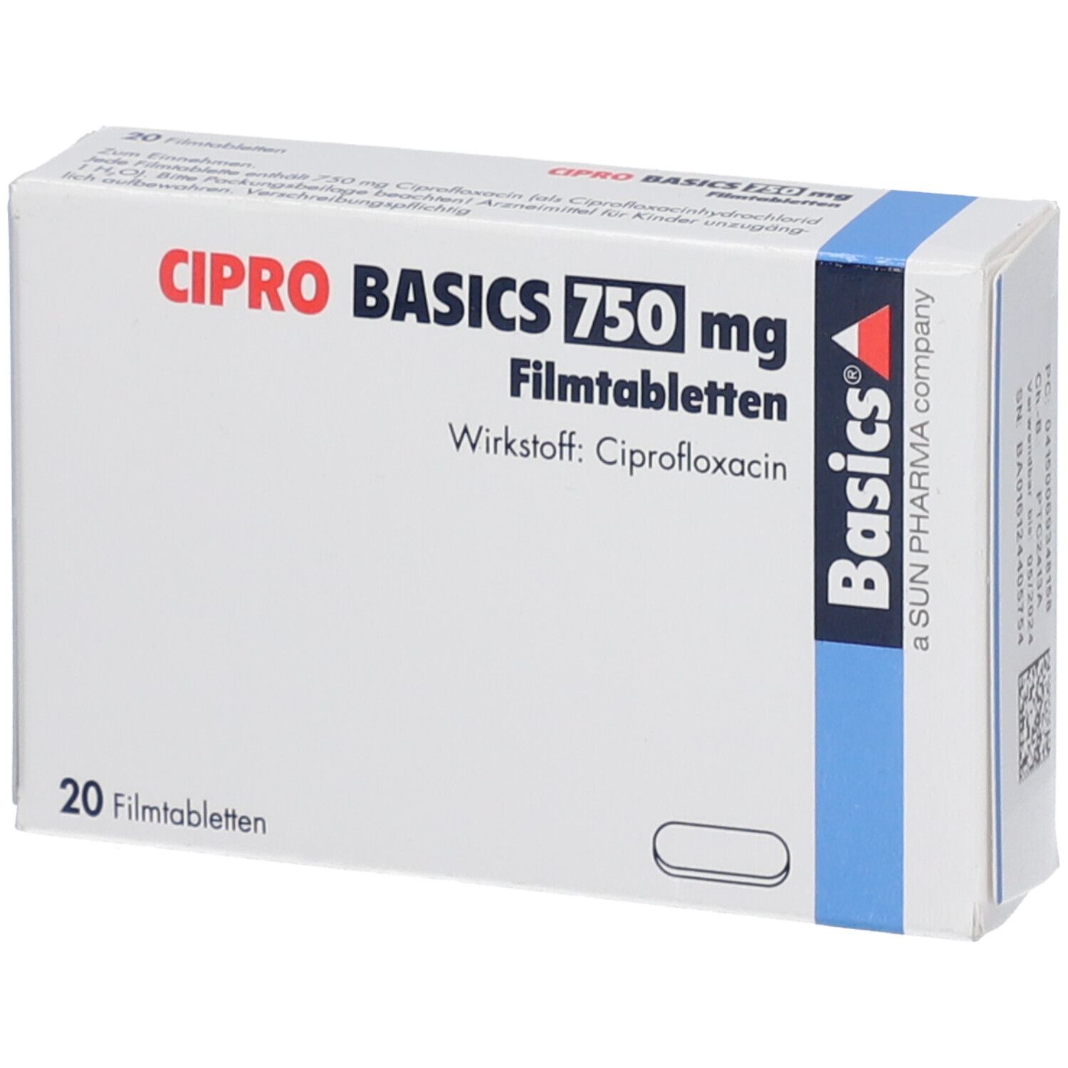 ciprofloxacin orion 750 mg