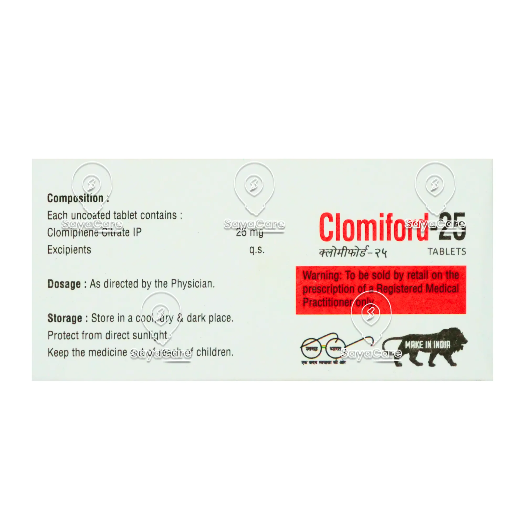 clomiphène 25mg online