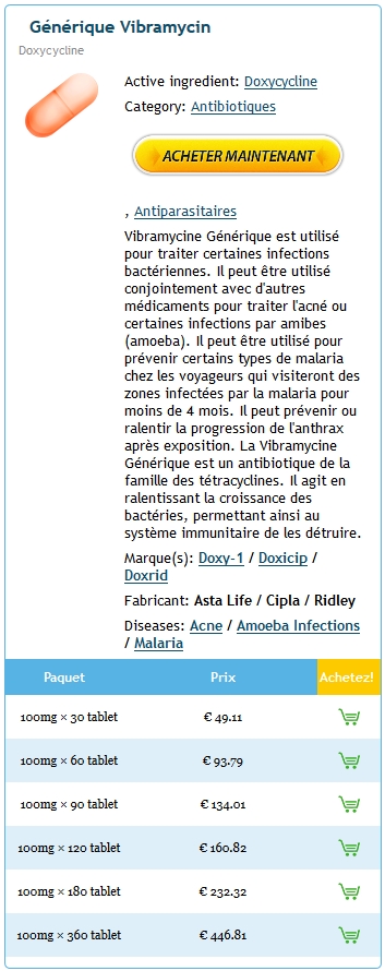 commander du doxycycline