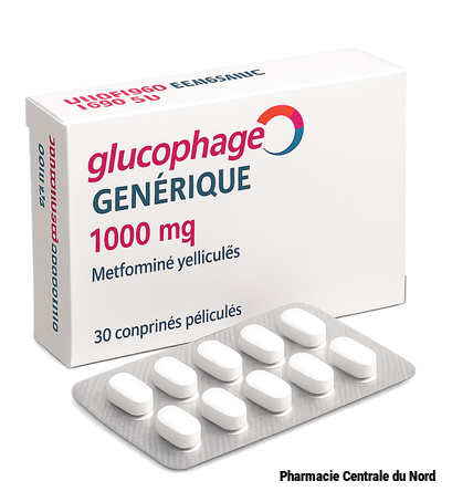 commander metformin générique