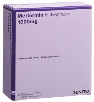 commander metformine