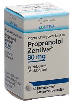 Commander propranolol générique