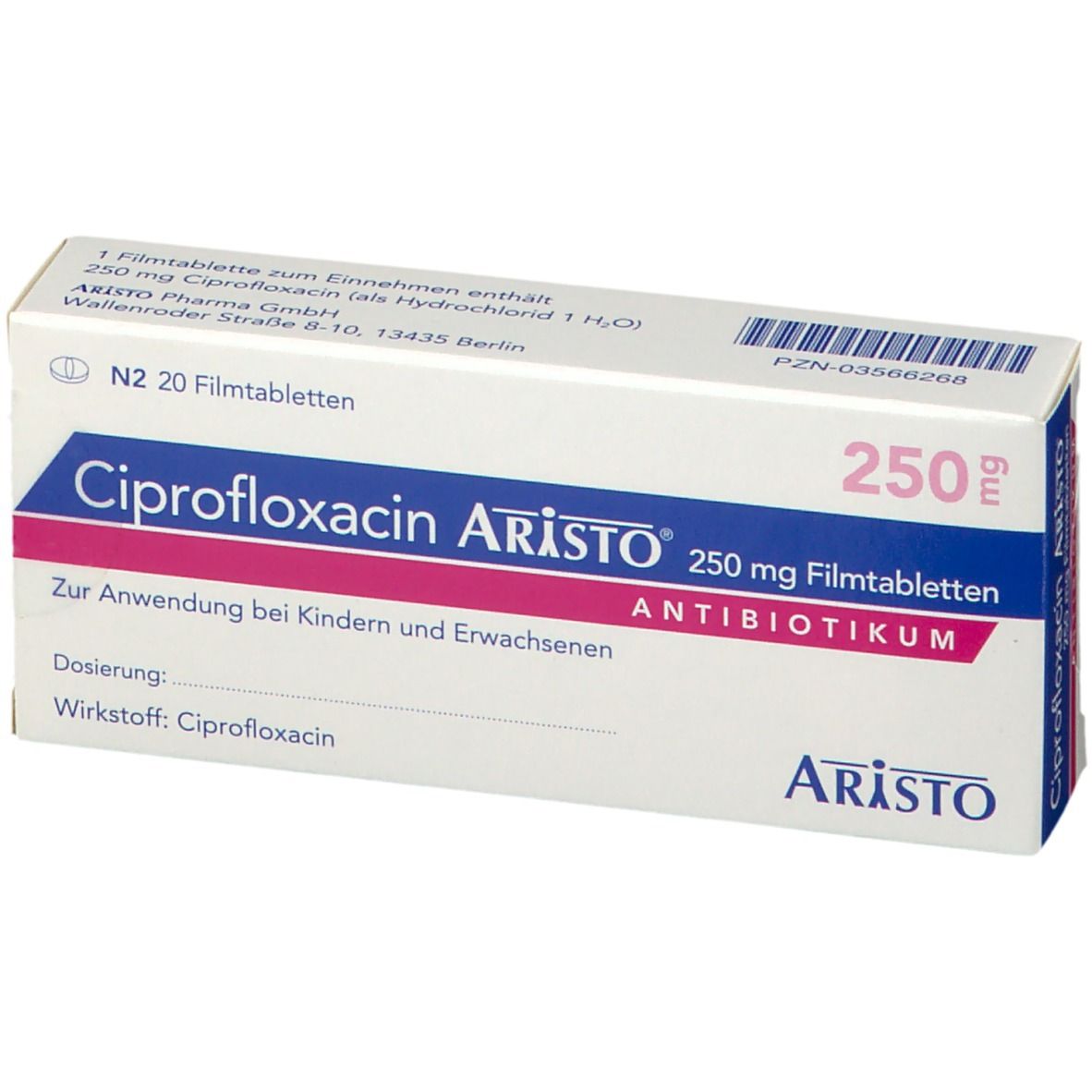 ciprofloxacin 250 mg