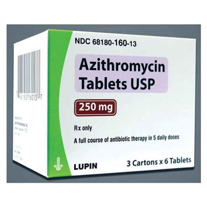 Azithromycin 250 Mg Ndc