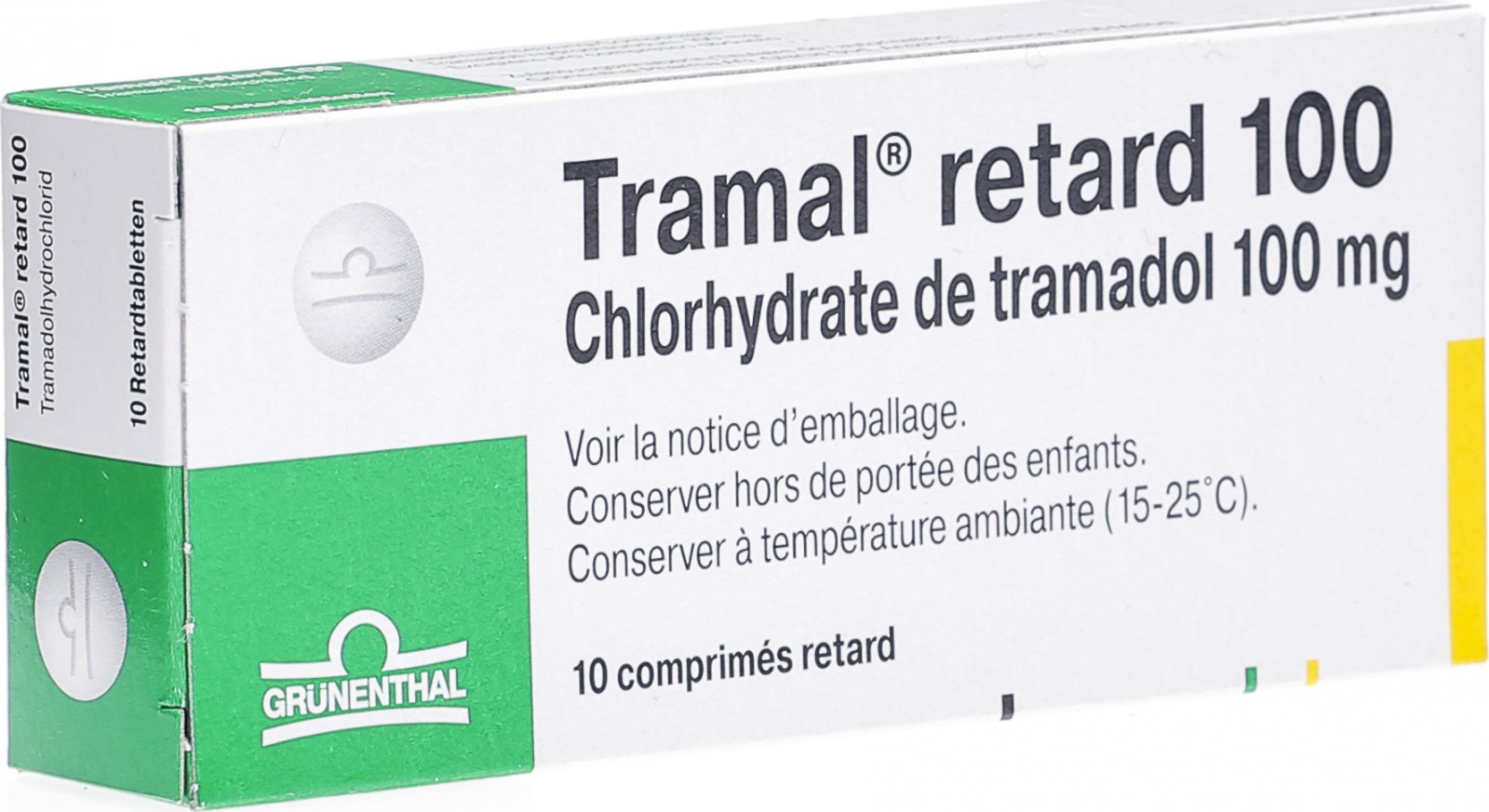 Chlorhydrate De Tramadol 100mg