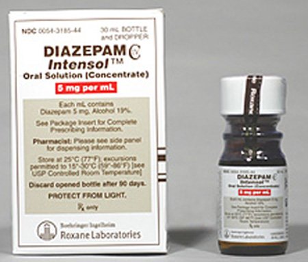 Diazepam de 5 mg o 10 mg