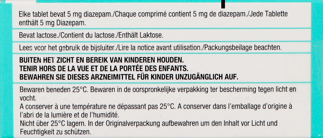 Diazepam Teva Prix