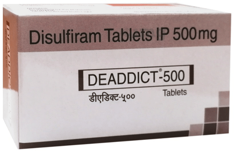 Disulfiram de 500 mg