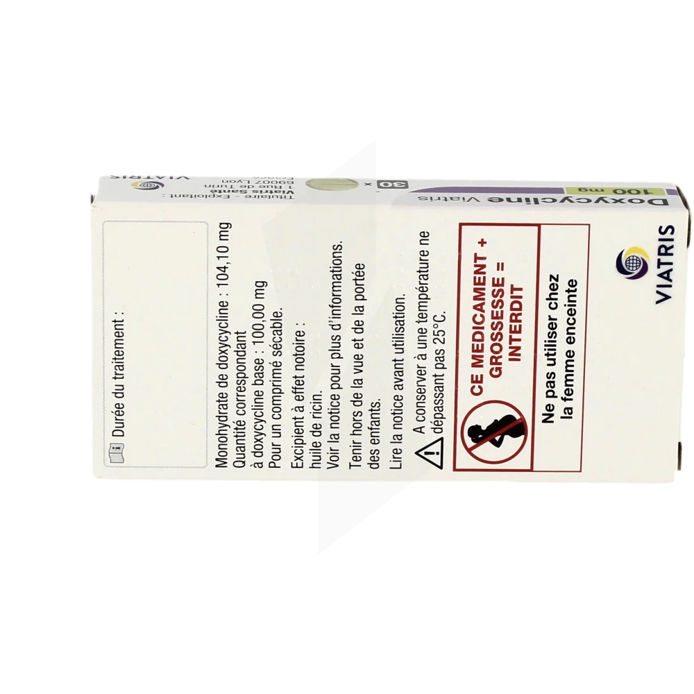 doxycycline sans ordonnance