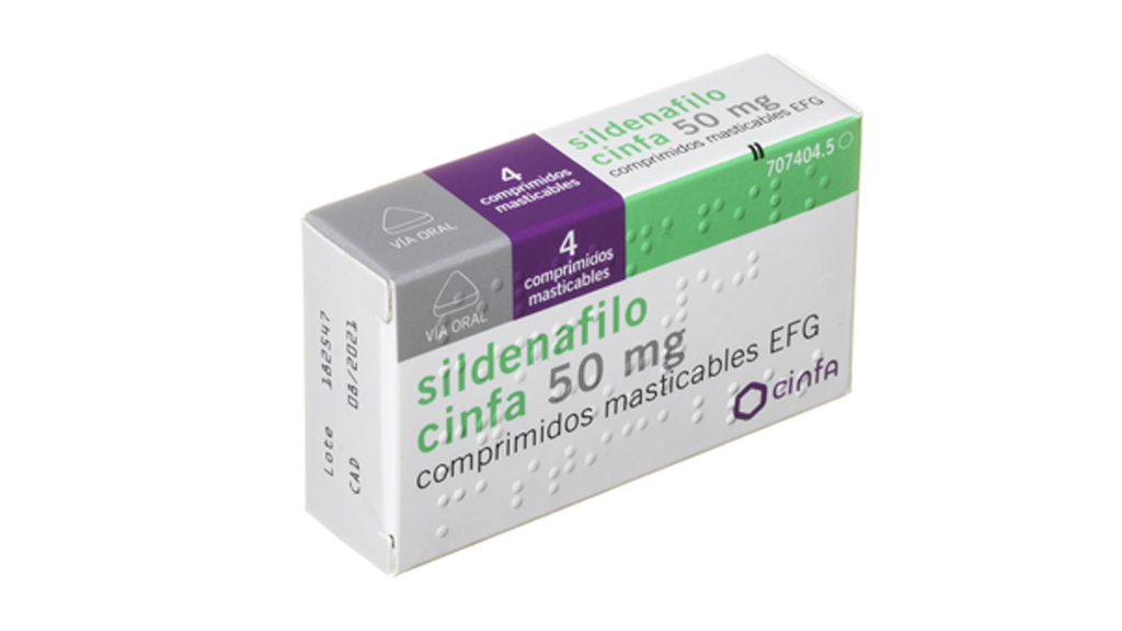 Sildenafil 50 Mg 8 Tabletas