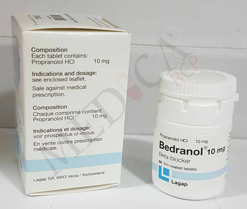 Propranolol 10mg spc