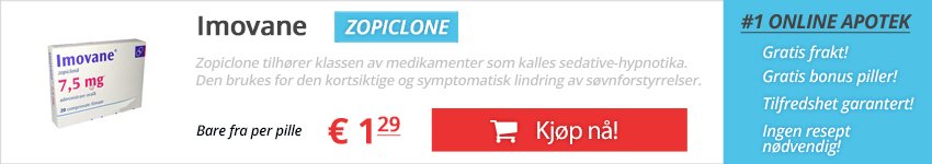 Imovane Pilule