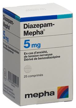 Diazepam 5mg prix