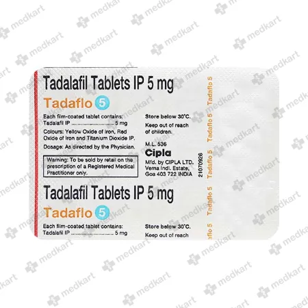 Tadalafil 5mg en ligne