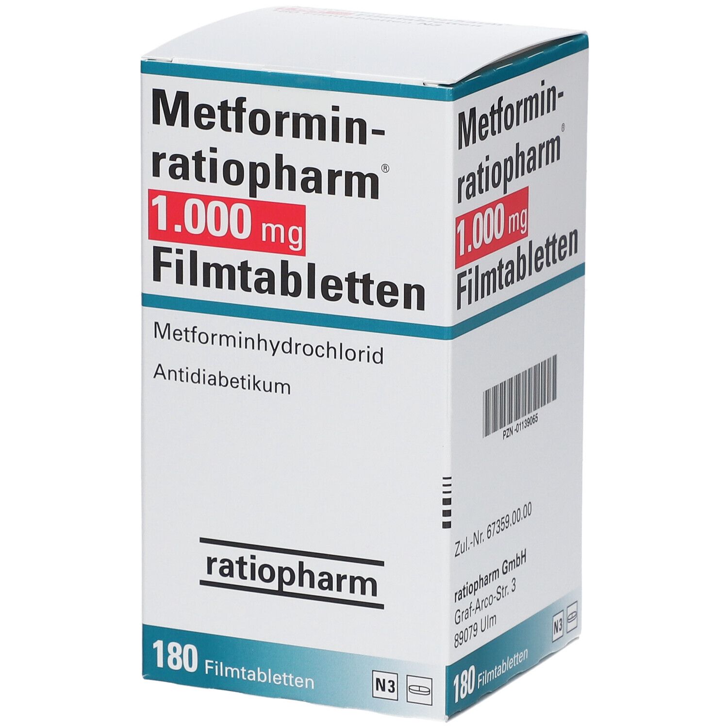 Achat metformin 1000