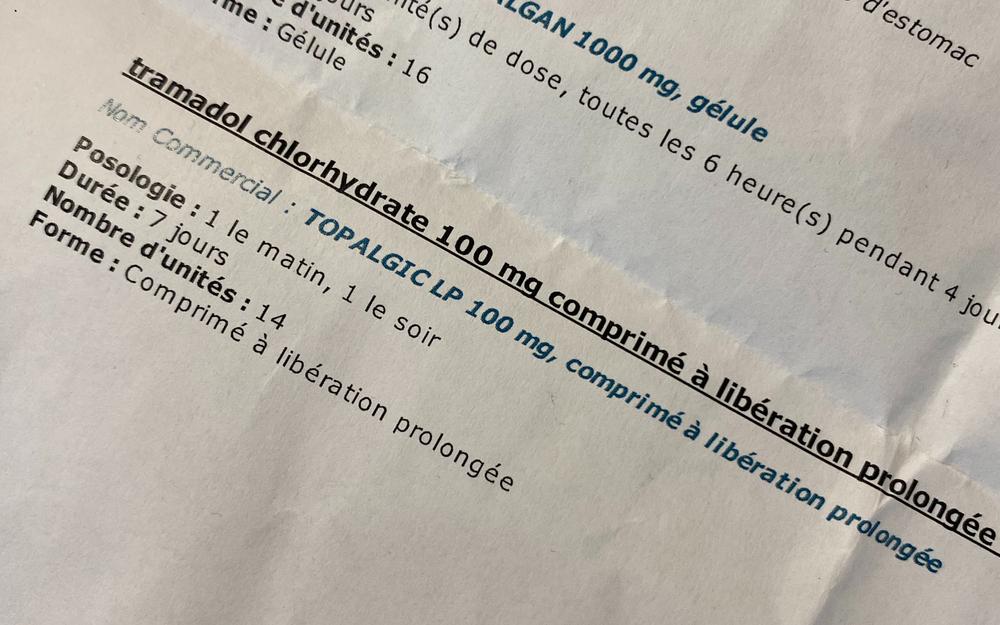 Tramadol moins cher