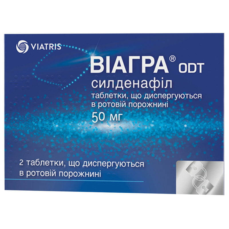 Viagra Odt Tabletas 50 Mg X 4