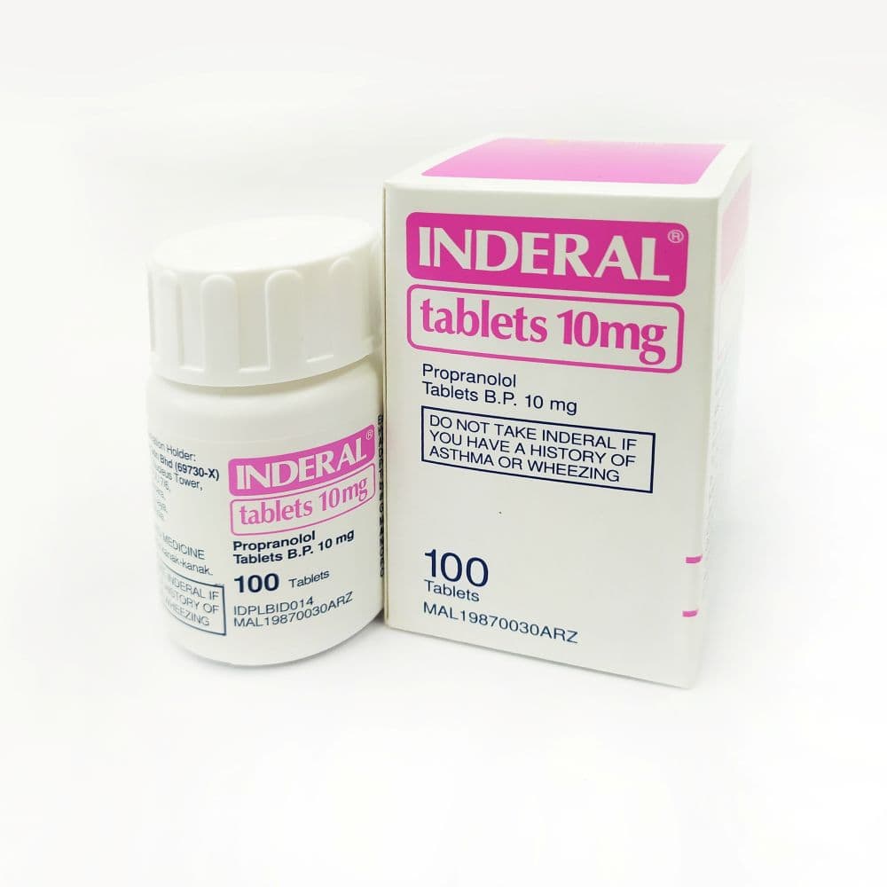 inderal 10mg 50tab