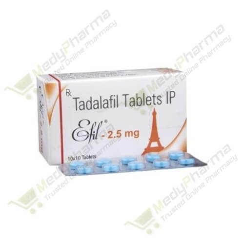 Efil Tadalafil 2.5 Mg