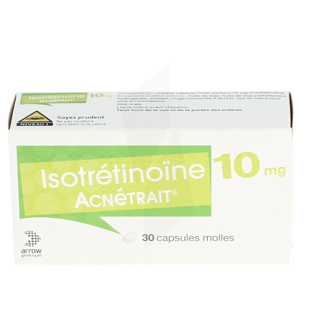 Commander isotrétinoïne générique