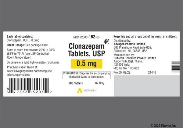 Prix du klonopin