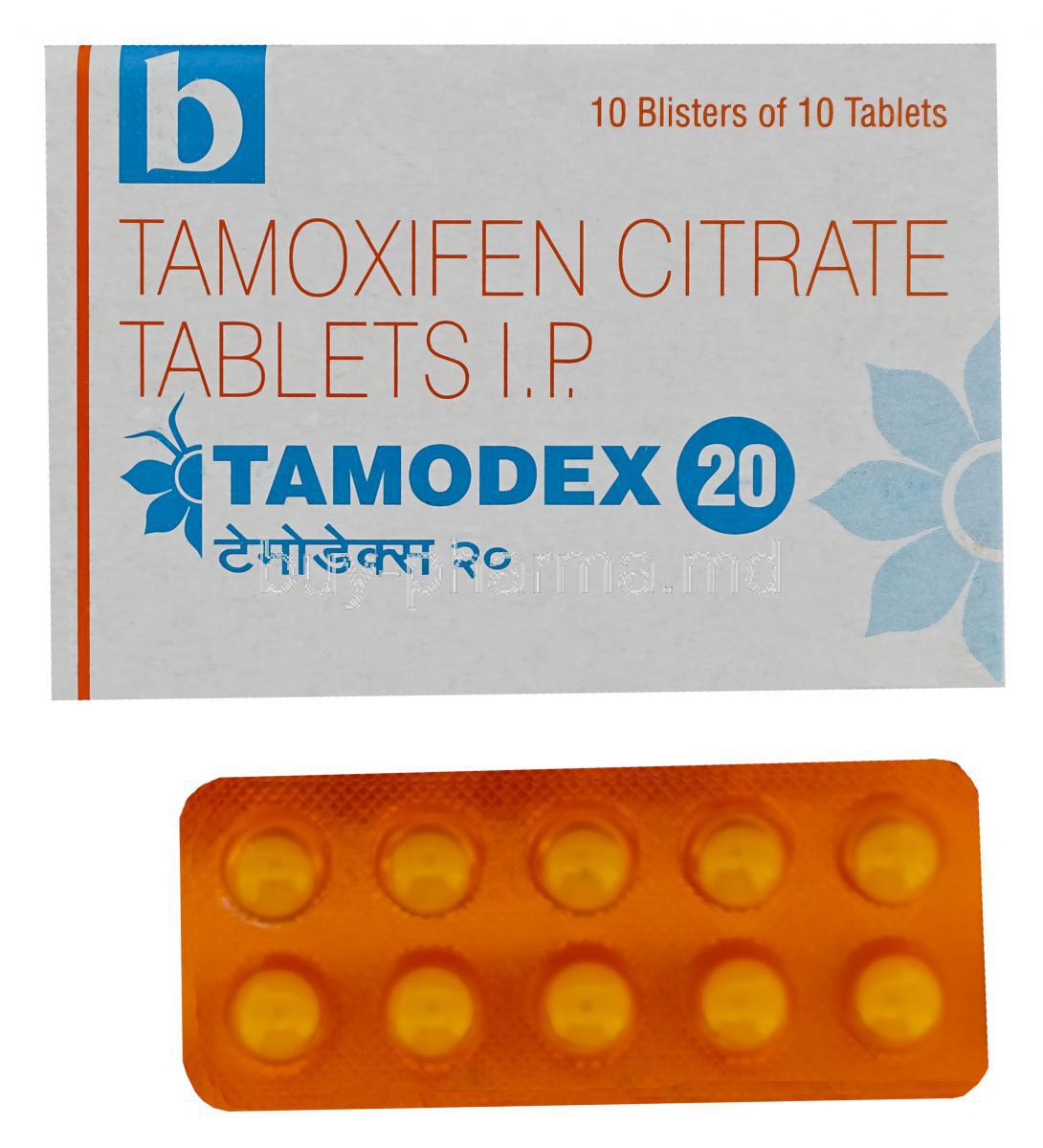 Tamoxifen 20 mg prix