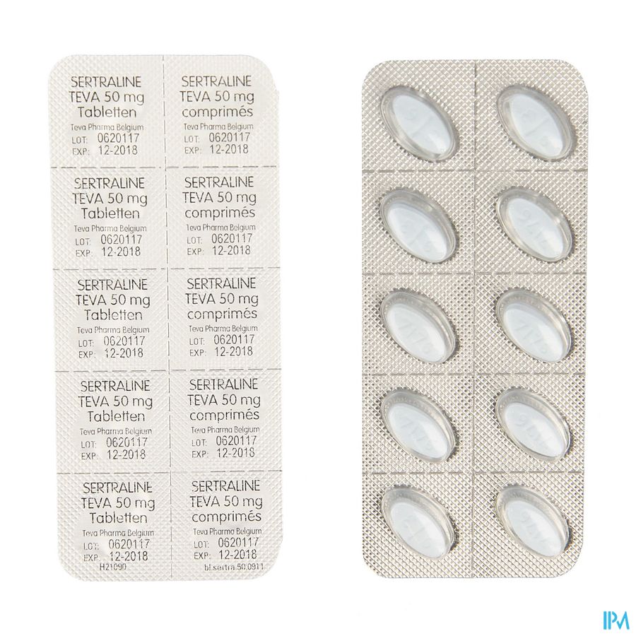 Sertraline Teva 50 Mg