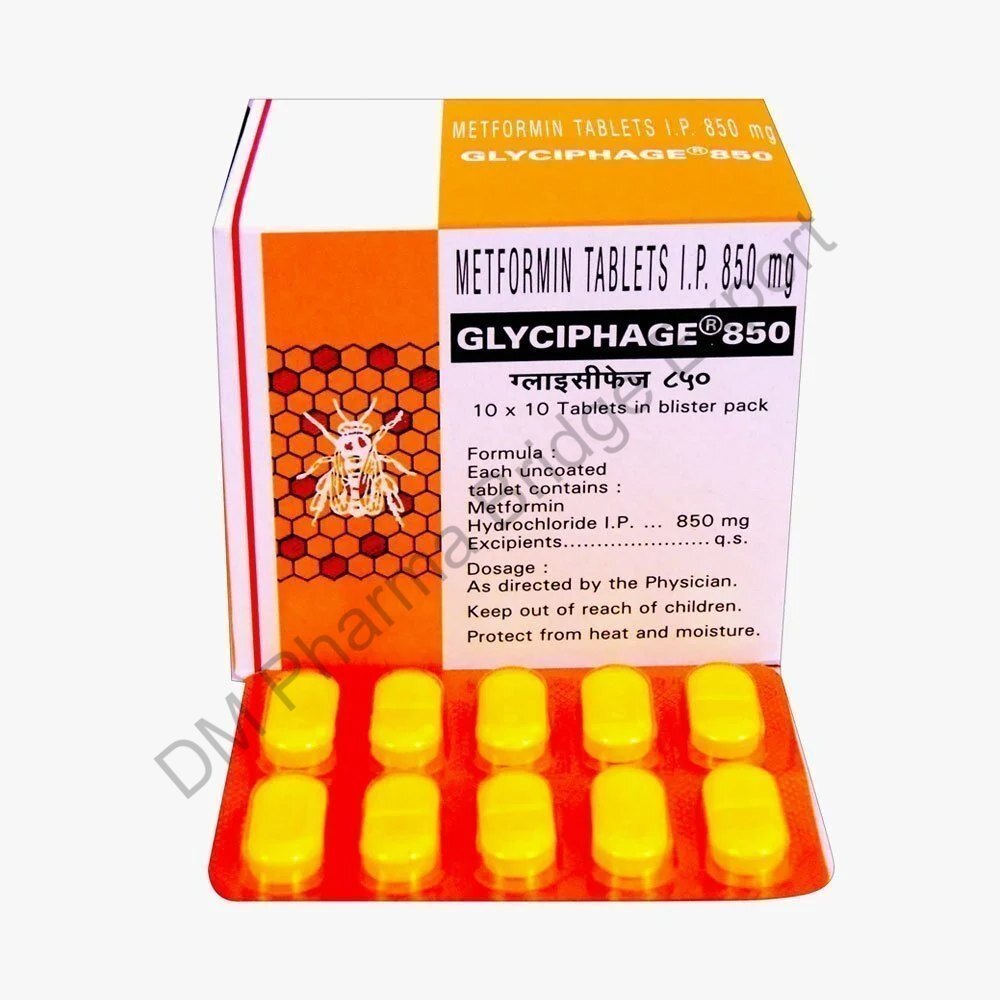 Glucophage De 850 Mg