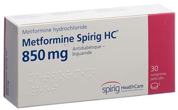 Acheter metformine 850