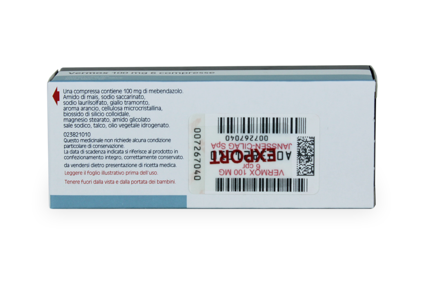 Prix pour mebendazole