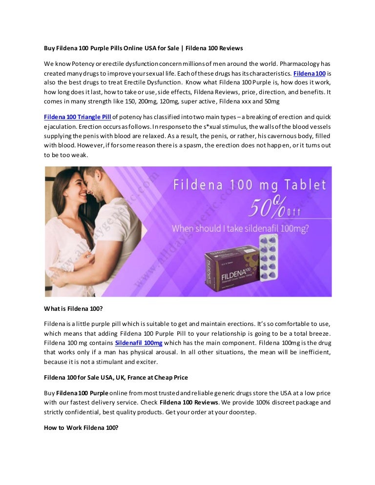 Fildena 50mg online