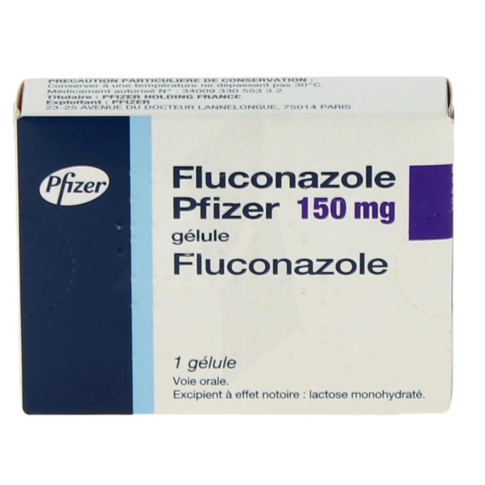 Fluconazole 150 mg sans ordonnance
