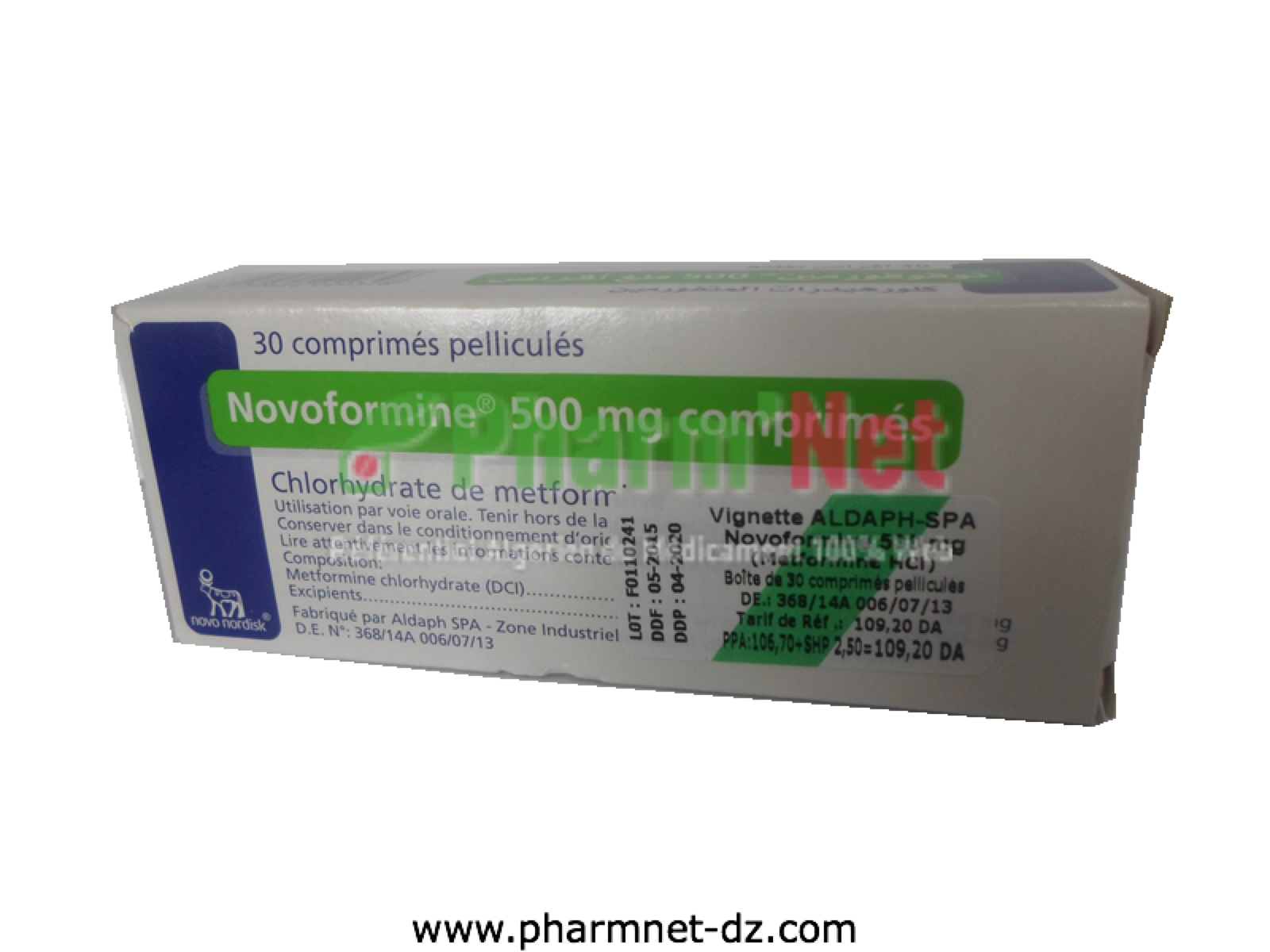 glucophage 500 prix