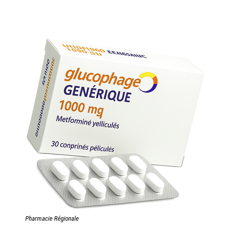 glucophage 850 sans ordonnance