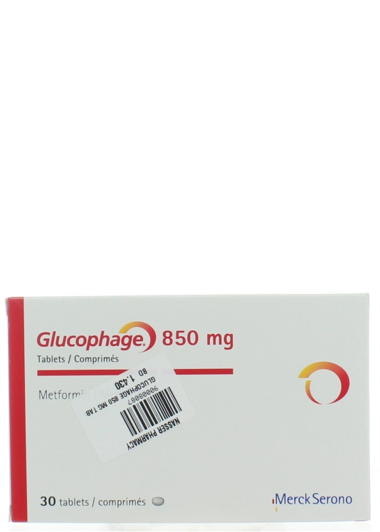 Glucophage 850mg online