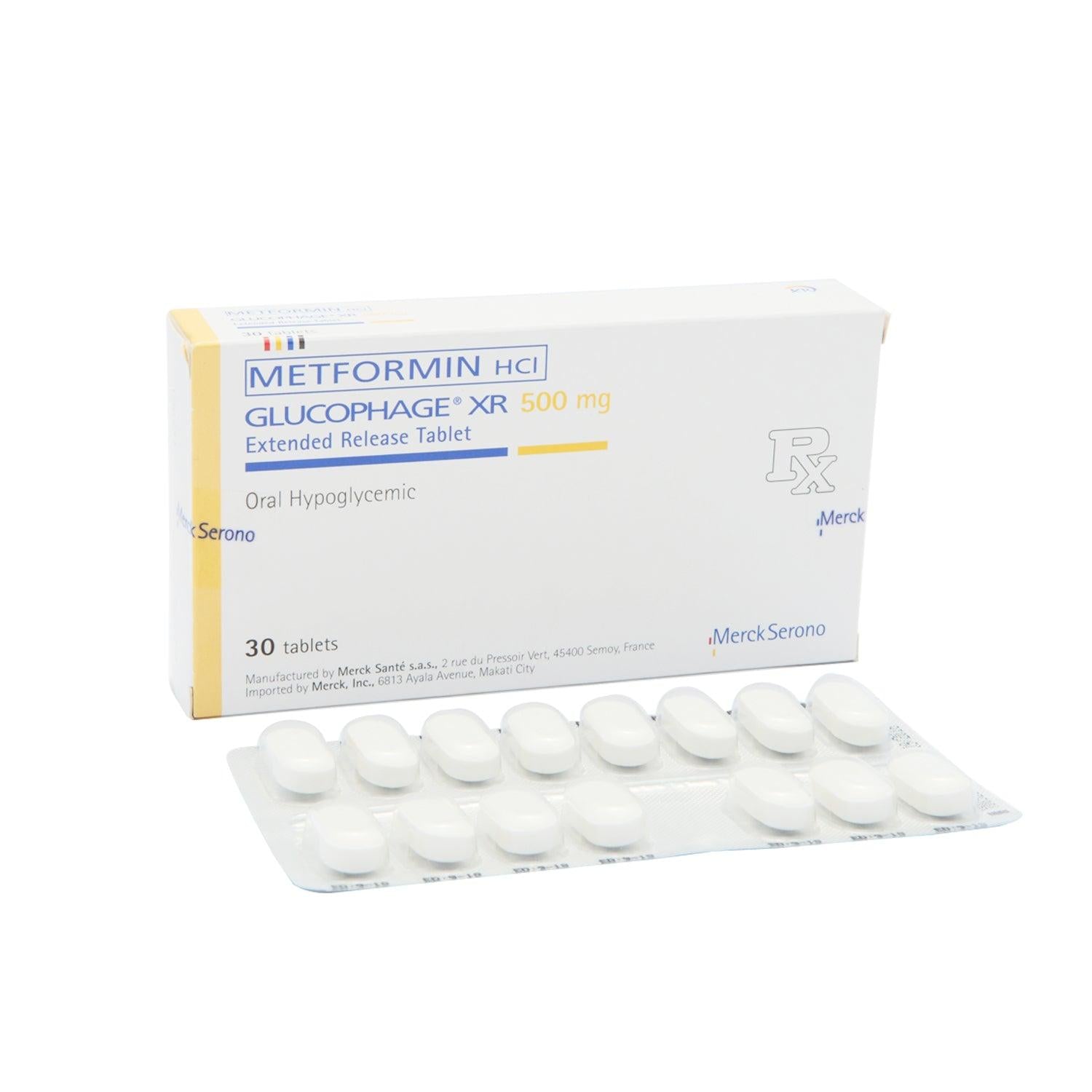 Glucophage xr 500mg online