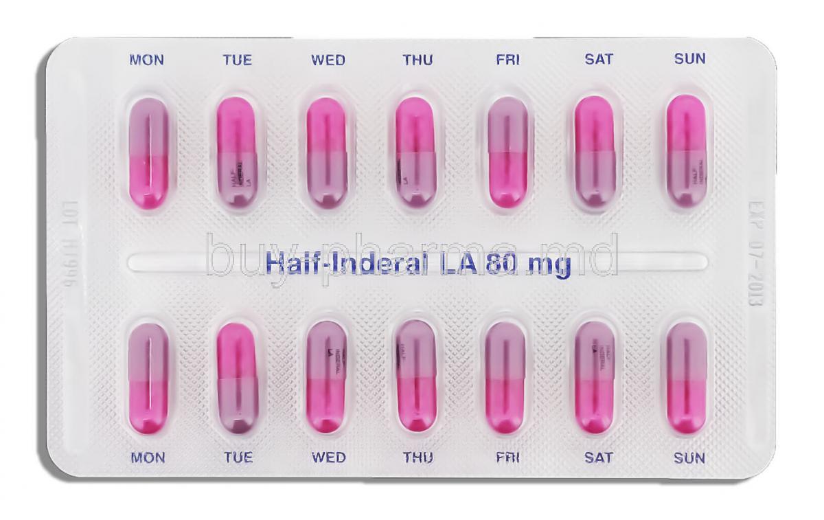 Inderal 20 mg la