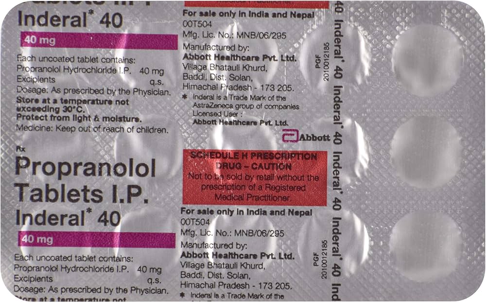 Inderal 40 Mg Astrazeneca