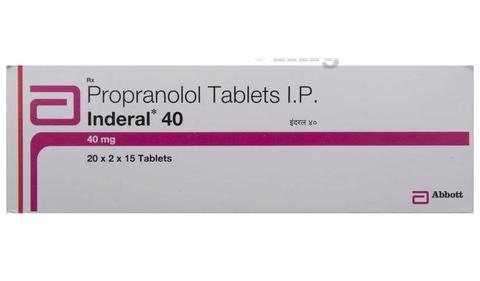 Inderal 40 Mg Nervosité