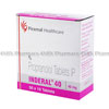 Inderal 40 Mg Nervosité