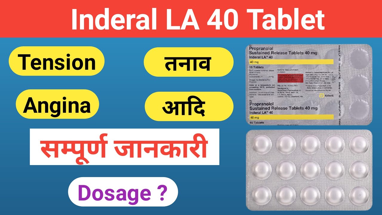 Inderal La 40 Mg