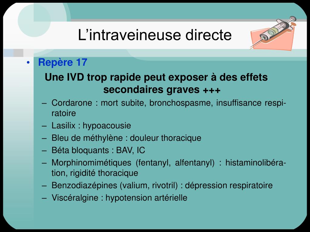 Lasilix 40 mg en ivd