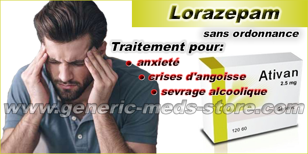 lorazepam 2 5 mg prix