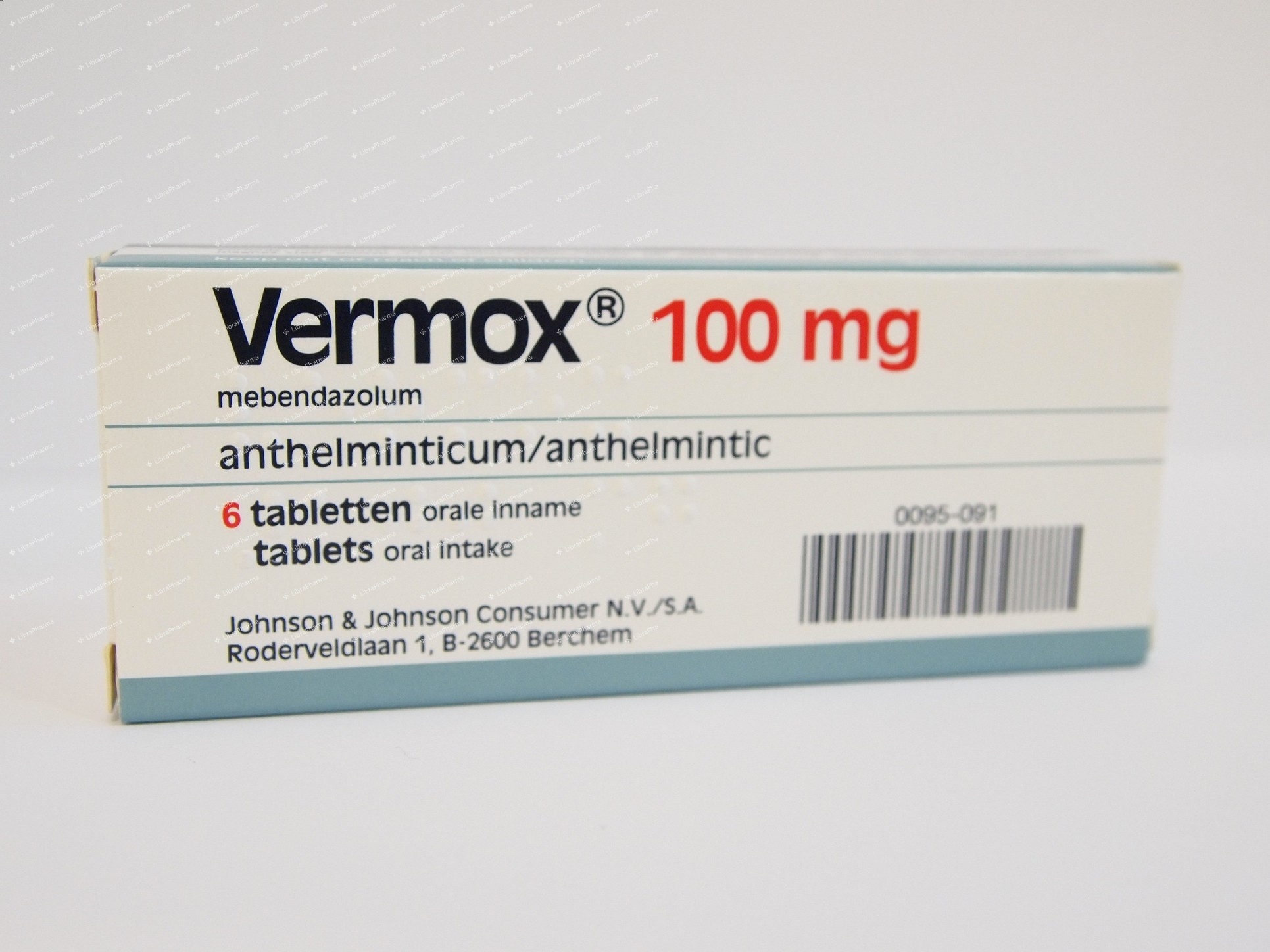 Mebendazole prix