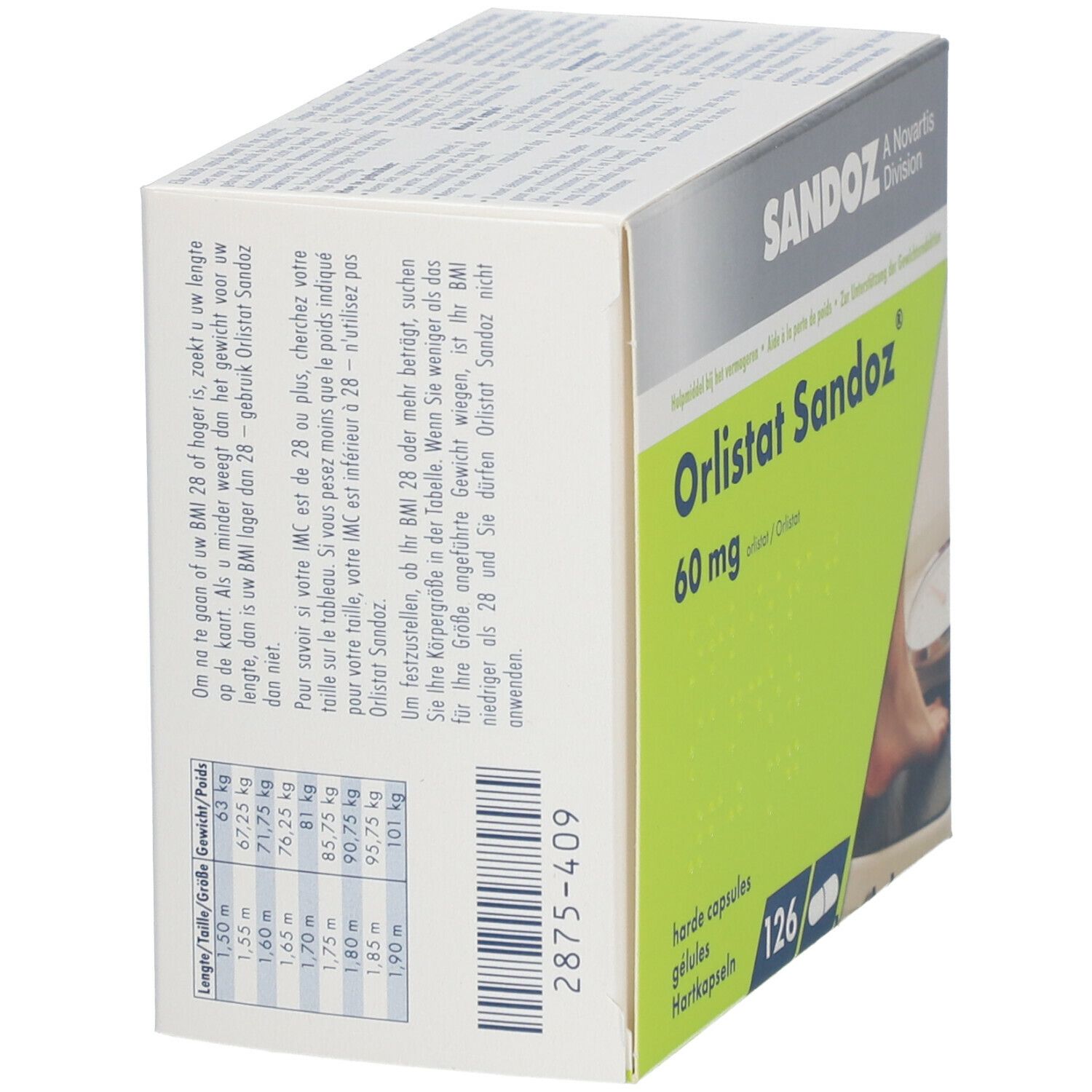 Orlistat sandoz prix